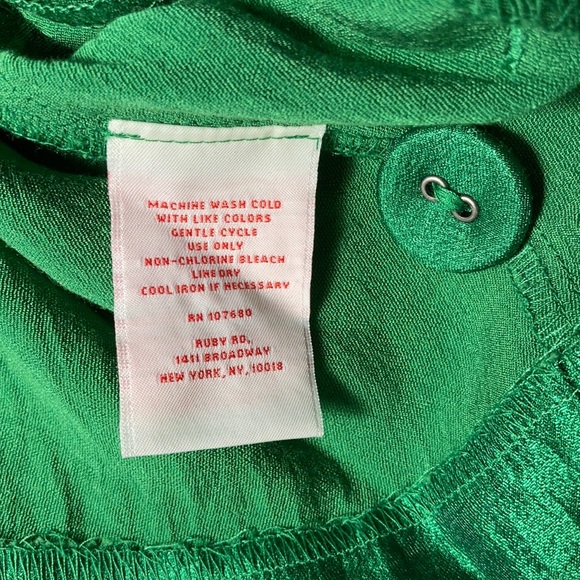 CLOSING SALE Ruby Rd. Vintage Green Blazer - Picture 5 of 5